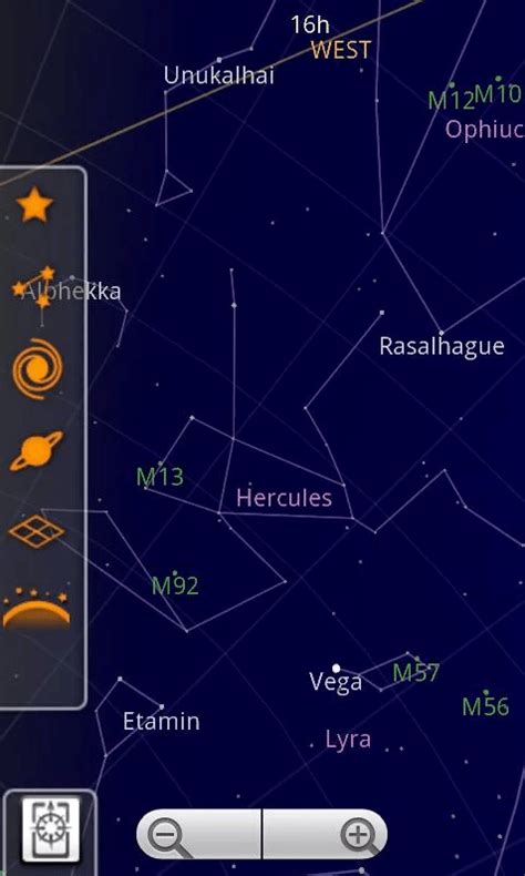 Sky Map Online.